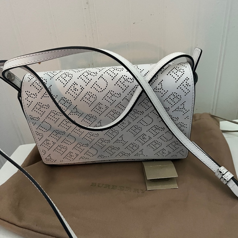 Burberry White Crossbody Bag